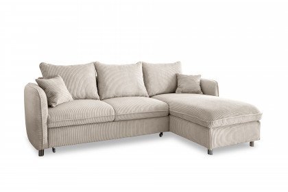 Lauritio von Benformato - Ecksofa Ausführung rechts beige