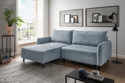 Mara von Benformato - Ecksofa Variante links hellblau