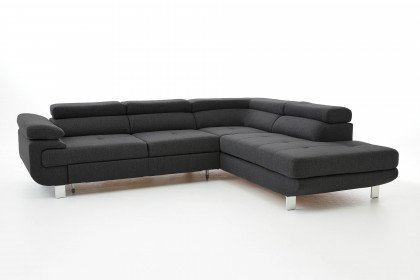 Lotos von BENIX - Polstergarnitur rechts anthrazit