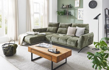 Giovanni von BENIX - Sofaecke links olivgrün