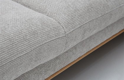 Santorini von BENIX - Polsterecke rechts grau