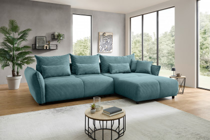 Amaro von Benformato - Eckcouch rechts petrol