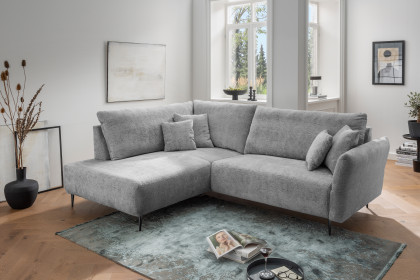 Cesano von Benformato - Eckgarnitur links grau