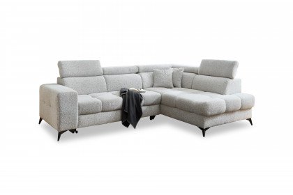 Gobi von Benformato - Ecksofa Variante rechts hellgrau