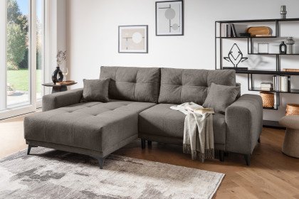Appassito von Benformato - Ecksofa links anthrazit