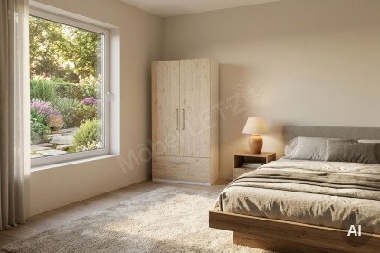 MULTIFLEX von Schlüter Möbelfabrik - Kleiderschrank BASIC mit Jumbo-Auszug