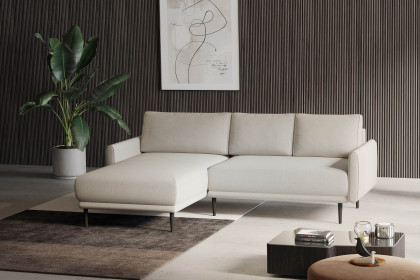 Soho-LE26 von WERSAL - Ecksofa Variante links beige
