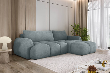 Wind von WERSAL - Polstersofa rechts grau
