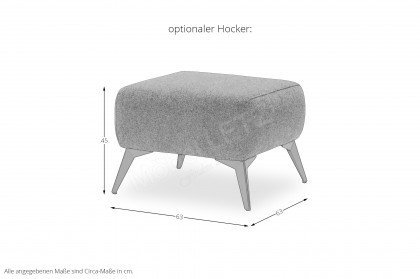 Baggio von Benformato - Ecksofa rechts grün