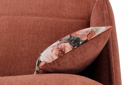 Lazio von Benformato - Eckgarnitur links koralle