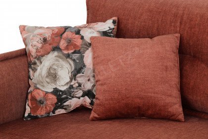 Lazio von Benformato - Eckgarnitur links koralle