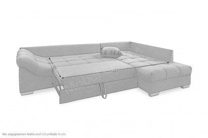 Alvito von Benformato - Polsterecke rechts koralle