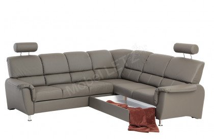 Pisa von Benformato - Ecksofa grau