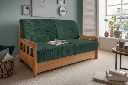 Camino von Benformato - Schlafsofa in Moosgrün 150 x 196
