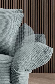 Vanilla von Benformato - Polstergarnitur links aqua