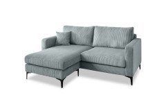 Eliza von Benformato - Ecksofa Ausführung links aqua