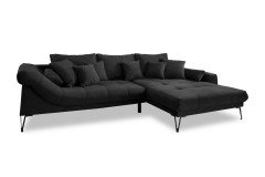 Garda von Benformato - Ecksofa Ausführung rechts anthrazit