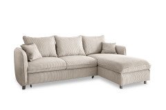 Lauritio von Benformato - Ecksofa Ausführung rechts beige
