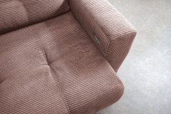 Restato von Benformato - Ecksofa Ausführung links rosa