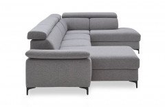 Braga-LE25 von BENIX - Wohnlandschaft rechts grau