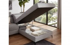 Braga-LE25 von BENIX - Wohnlandschaft rechts grau