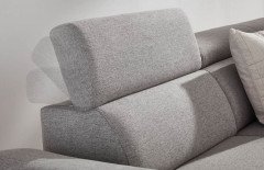 Braga-LE25 von BENIX - Wohnlandschaft rechts grau