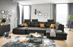 Madeira von BENIX - Sofalandschaft rechts anthrazit