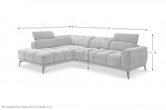 Elche von BENIX - Couchgarnitur links grün