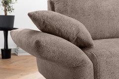 Cesano von Benformato - Ecksofa Variante rechts braun