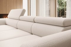 Alisson von WERSAL - Ecksofa Variante links creme