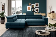 Baggio von WERSAL - Polstersofa links deep ocean