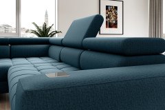 Baggio von WERSAL - Polstersofa links deep ocean