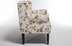 Moro von Benformato - Küchensofa 2-sitzig beige-rot-ocker