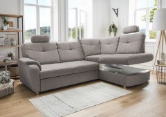 Edina von Benformato - Eckgarnitur rechts dunkelgrau