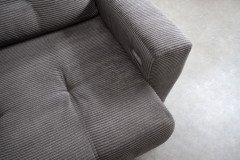 Abruzzi von Benformato - Eckcouch links grau